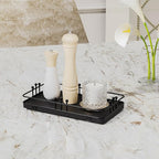 Bathroom Vanity Tray for Toiletries Makeup Perfume Candle Toilet Tank, Kitchen - Image 7