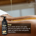 Organic - Vanilla Edible Full Body Massage Oil - No Stain & Non-Sticky | - Image 6