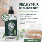 Pure Eucalyptus Shower Spray Travel Size - Image 4