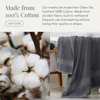 NY Loft 100% Cotton 2 Pack Bath Sheet Towel Set | Extra Large Oversize Bath - Image 5