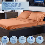 DREAMCARE King Size Sheets Set - Image 7