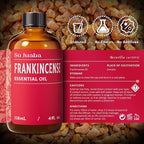 SU JUABA Frankincense Essential Oil 4 Fl Oz, 100% Pure Frankincense Oil - Image 6