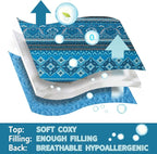 BEDIFANY Cotton Quilt King Size Sets, Lightweight King Bedspread Soft Quilted - Image 7