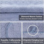 JML Bath Towels, Large Microfiber Towel Set, Ultra Soft, Super Absorbent - Image 3