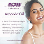 Now Foods Solutions, Avocado Oil, 100% Pure Moisturizing Oil, Nutrient Rich and - Image 4