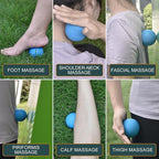 Massage Lacrosse Balls for Myofascial Release, Yoga Deep Tissue Massage - Image 4