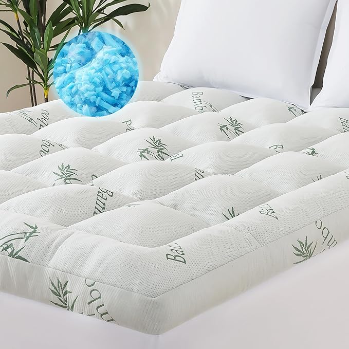 ELNIDO QUEEN® 3 Inch Memory Foam Mattress Topper Queen Size by ELNIDOQUEEN