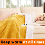 greenoak Heated Blanket Electric Twin 62"X84", Heating Blankets - Image 2