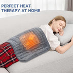 Heating Pad for Back, and Cramps, 6 Heat Settings & Auto Shut-Off, Soft Flannel - Image 3