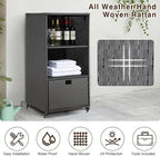 HOMREST Outdoor Pool Towel Rack - Image 6