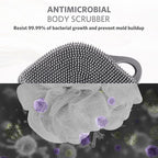 Sndyi Silicone Body Scrubber, Gentle Exfoliating Body Scrubber - Image 3