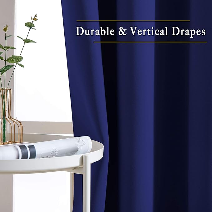 NICETOWN Blackout Window Curtains 72" L - Image 5