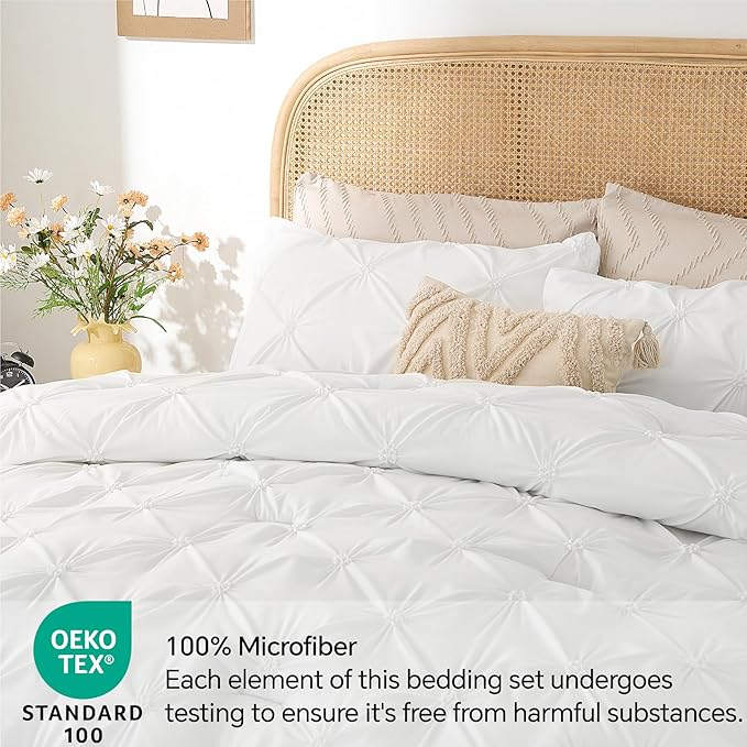 BEDELITE White King Size Comforter Set - Image 6