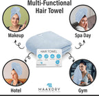 100% Cotton Hair Towel Wrap for Women, Men & Kids – Non-Microfiber 450 GSM - Image 7
