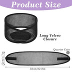 CIATBYYJ 4Pcs Mesh Hair Wraps, Thicker Soft Head Wraps - Image 2