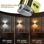 L LOHAS LED 3CCT Night Lights Plug into Wall, 3000K/4000k/5000K Adjustable - Image 3