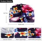 Swim Caps for Women Swimming, Comfort Pleated Swimming Cap for Long Hair - Image 3