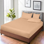 ROYALE LINENS 300 Thread Count 100% Long Staple Combed Cotton Fitted Sheet Full - Image 7