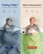 Homemate Electric Heated Throw Blanket - Image 4