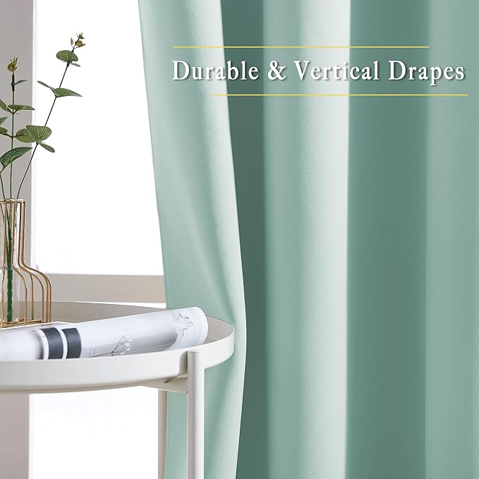 NICETOWN Light Reducing Grommet Curtains - Image 5