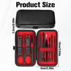 Manicure Nail Clippers Sets Stainless Steel Nail Grooming Cutter Kit Travel - Image 2