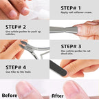 Professional Cuticle Trimmer Nail Cuticle Cutter Stainless Steel Cuticle Nippers - Image 7