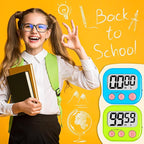 ZILLEEN Classroom Timer for Kids Teachers 6 Pack Digital Timers - Image 6
