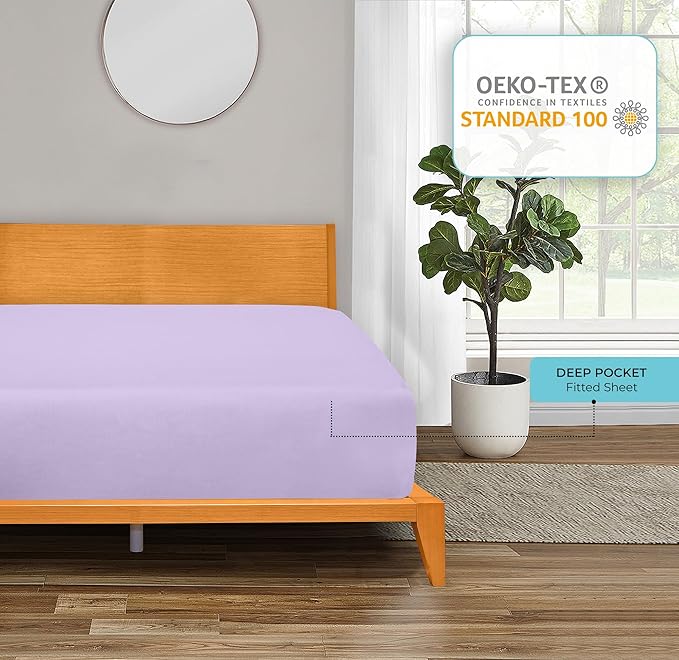 Royale Linens Fitted Sheet Full - Image 7