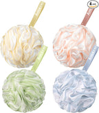 AmazerBath Loofah Sponge 60g/Piece, Exfoliating Bath Sponge Body Scrubber by AmazerBath