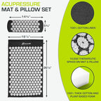 ProsourceFit Acupressure Mat and Pillow Set - Image 2