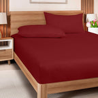 ROYALE LINENS 300 Thread Count 100% Long Staple Combed Cotton Fitted Sheet Queen - Image 8