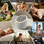 Hotmoon Sound Machine for Sleep, Cocoon 2 White Noise Sound Machine - Image 6