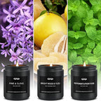 6 Pack Candles for Home Scented Aromatherapy Candles Gifts Set for Men - Image 5