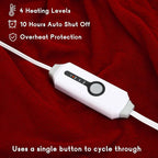 Heated Blanket Electric Blanket Full Size 72''x84'' - Image 2