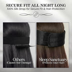 SLEEP SANCTUARY 100% Pure Mulberry Silk Sleep Mask - Image 5
