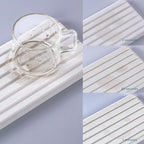 NiuYichee 2 PCS Water Absorbent diatomite Coasters, 8.3" x 4" Water Absorbing - Image 6