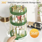Rotating Makeup Organizer Countertop, Skincare Organizers, Spinning Perfume - Image 5