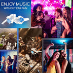 Concert Ear Plugs 2 Pairs, Noise Reduction Music Earplugs - Image 6