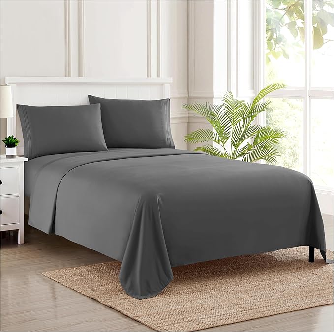 Twin XL Sheets - Breathable Luxury Sheets - 1800 Supreme Collection Extra Soft by SweetHomeCollection