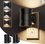 L LOHAS LED Night Lights Plug into Wall, Dimmable Night Light 2pack, 3CCT by LLOHASLED