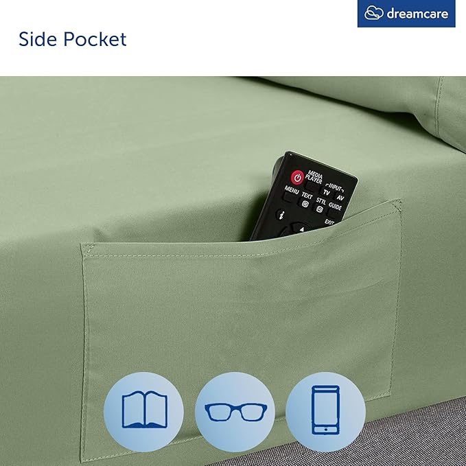 DREAMCARE King Size Sheets Set - Image 5
