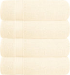 BELZZI Home Ultra Soft 4 Pack Oversized Bath Towel Set 27x54, Cotton Compact by Unknown