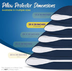 Utopia Bedding Premium 100% Waterproof Pillow Protectors - Image 2