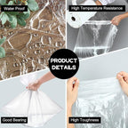 100 Pcs Disposable Foot Tub Liner Portable Bath Bags Plastic Pedicure Spa Bags - Image 3
