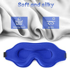 Sleep Eye Mask for Men Women, Sleeping Mask for Side Sleeper, Travel Blackout - Image 6