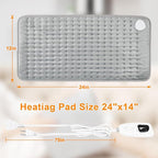 Deepsoon Heating Pad, Electric Heating Pads - Image 8