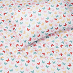 Amazon Basics Kid's Soft Easy-Wash Microfiber 3-Piece Sheet Set, Butterfly - Image 3