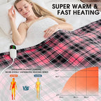 OCTROT Heated Blanket Electric, Twin Size 62X84, Heating Blanket - Image 2