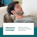 Homedics 3D Full Body Shiatsu & Vibration Massage and Heat Pillow - Image 5
