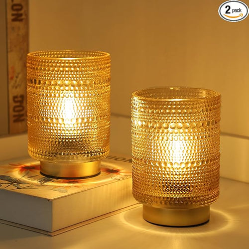 2 Pack Battery Operated Decorative Aesthetic Lamp by Ularoom